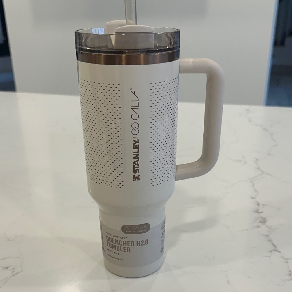 Stanley Calia Edition White Tumbler with Handle